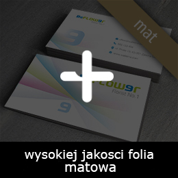 wizytówki soft-touch